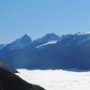 la Meije, le Rateau et glacier du Montde Lans